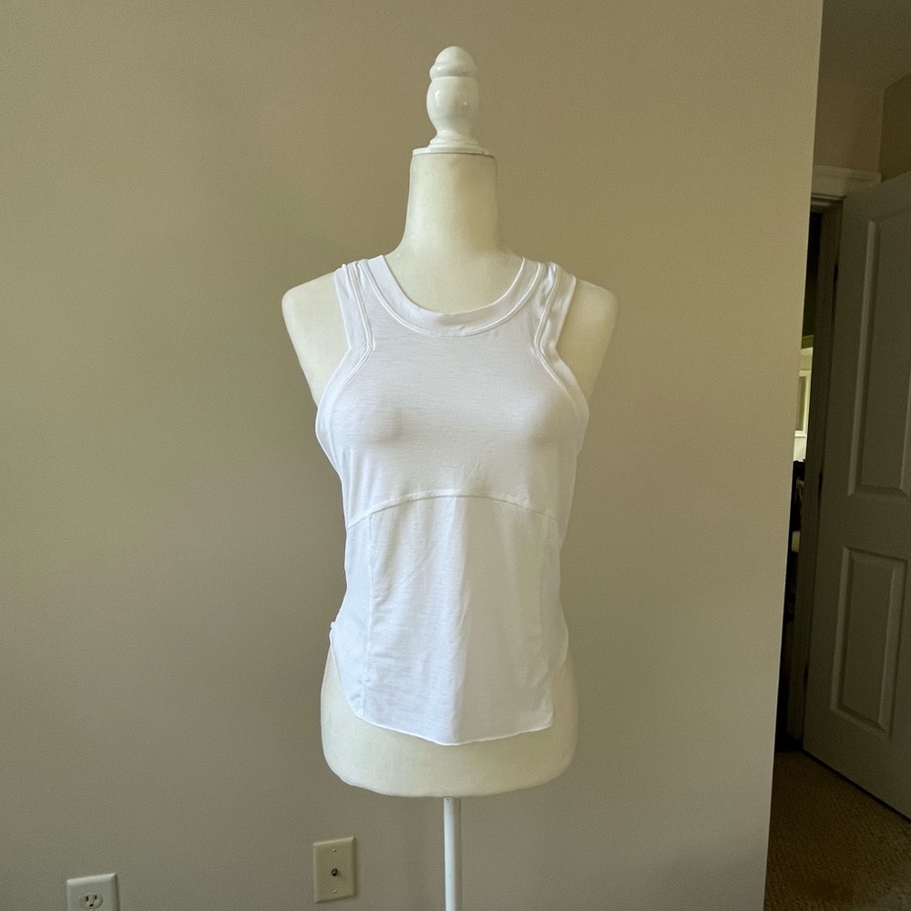 Free People Movement White Tank Top